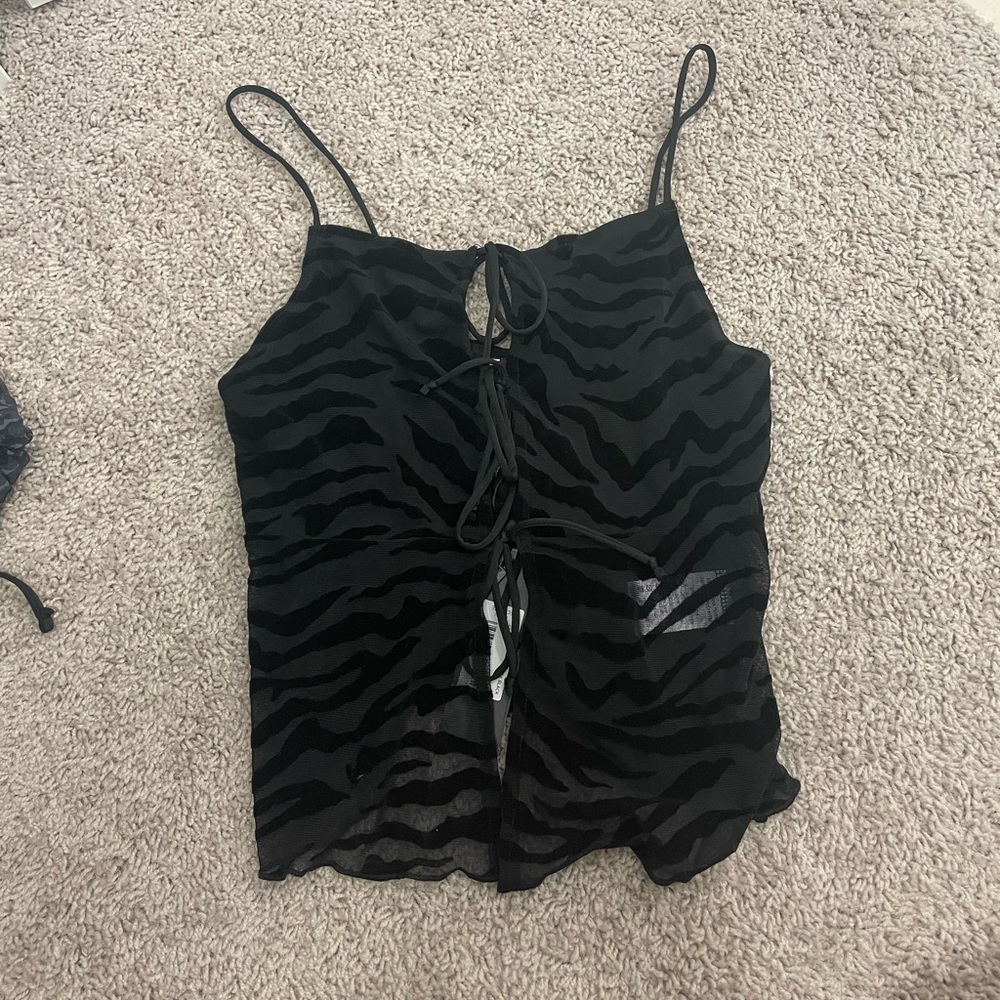 Motel Rocks Cheetah Top